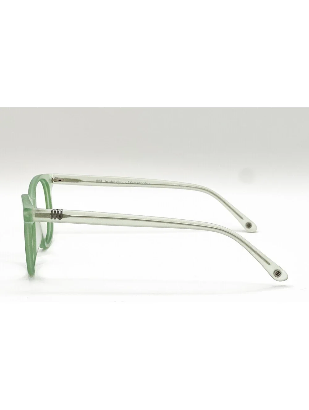 Muse 35-002461 Clear Green Cat Eye Authentic Eyeglass Frames 49-18-145